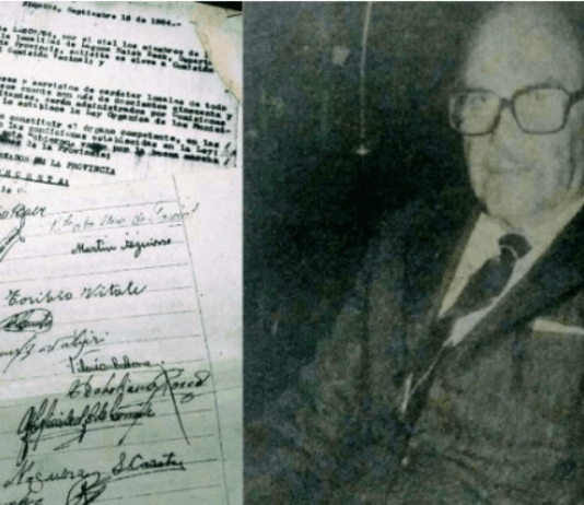 LAGUNA NAINECK: Se cumplen hoy 59 años del reconocimiento de la constitución de la comisión de fomento de la localidad.