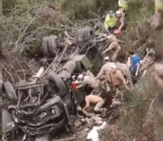 Desbarrancó un camión del Ejército en Neuquén: hay cuatro muertos y más de 20 heridos graves