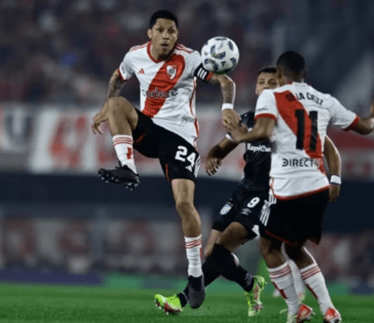 Con gol en el final de Salomón Rondón, River Plate le ganó 1-0 a Atlético Tucumán en el cierre de la fecha 5 de la Copa de la Liga