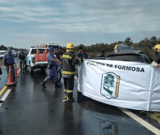 RIACHO NEGRO: Un siniestro vial protagonizado por tres rodados terminó con dos víctimas fatales