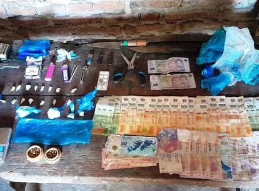 Anulan dos centros de distribución de drogas en Laguna Blanca y Buena Vista