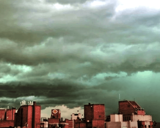 CLIMA. El pronóstico para el lunes: Viento rotando del sector sur y evolución de algunas tormentas