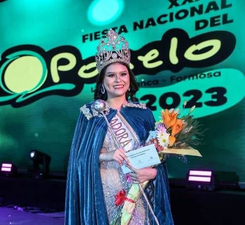 LAGUNA BLANCA: Milca Santacruz, de General Belgrano, fue electa como flamante Embajadora de la 39° edición de la Fiesta Nacional del Pomelo.