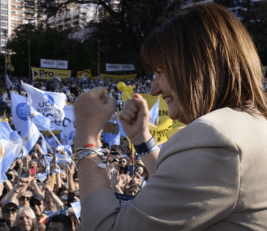 BULLRICH EN MENDOZA: «Estamos juntos en esta batalla contra una mafia que secuestró 20 años la Argentina»