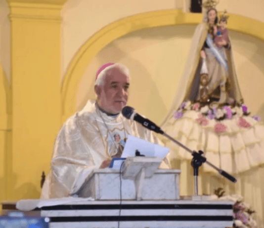 OBISPO DE FORMOSA: Conejero llamó a votar en blanco en noviembre