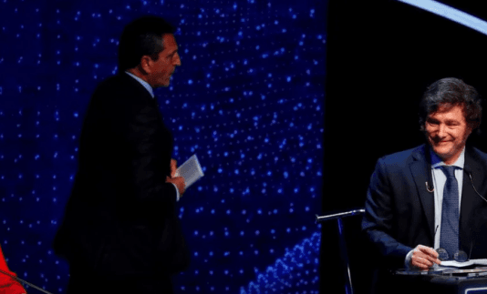 En un debate filoso, Patricia Bullrich se vio aguerrida, Sergio Massa disociado, y Javier Milei, opaco