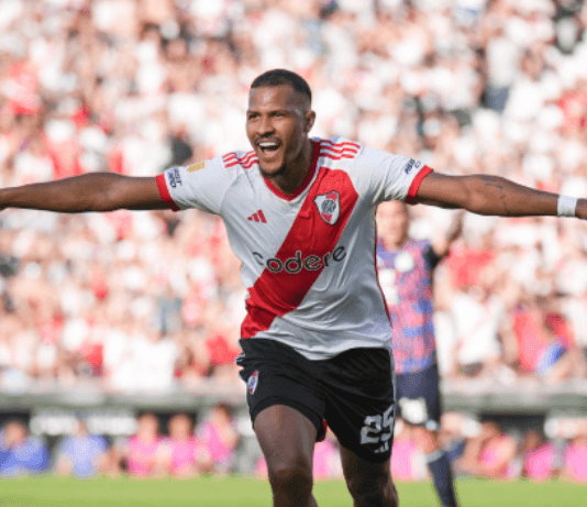 COPA DE LA LIGA: River venció a Talleres con gol de Salomón Rondón y quedó puntero de la Zona A