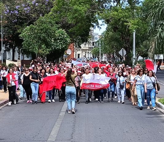 LAGUNA NAINECK: Representantes locales participaron del 10° Encuentro Nacional de Mujeres Radicales