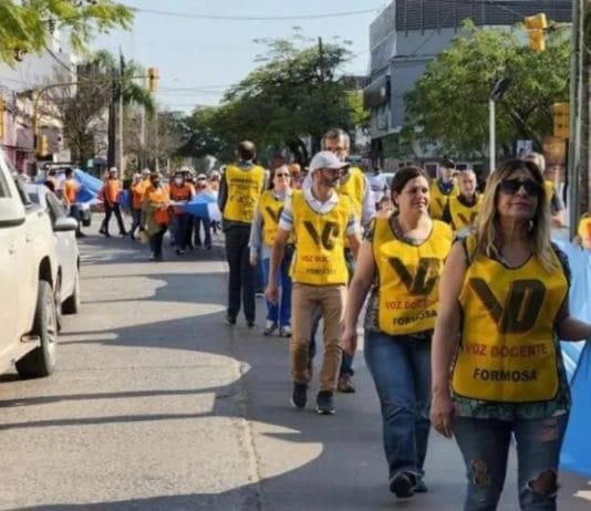 Voz Docente-Pereira: «el gobierno de Formosa no ha dicho ni una sola palabra, ni ha tenido un gesto de sensibilidad hasta ahora con los docentes que están en la pobreza»»