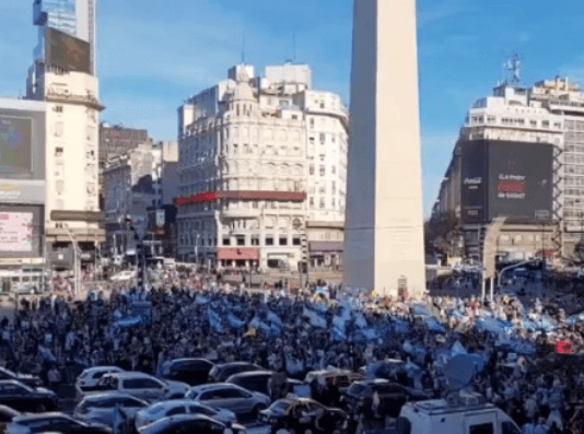 A dos semanas del balotaje: marcha contra el Gobierno
