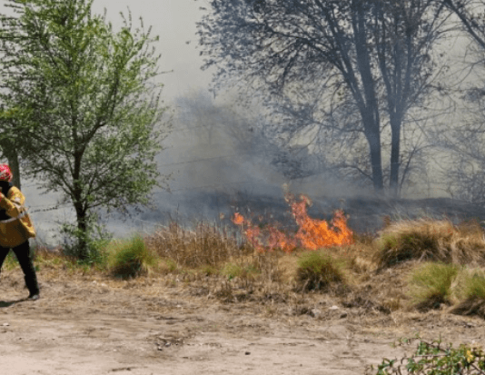 Incendios forestales en Córdoba: hay alerta por riesgo extremo hasta el miércoles