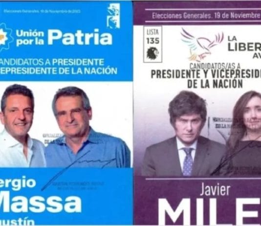 Así son las boletas válidas para votar en el balotaje el domingo