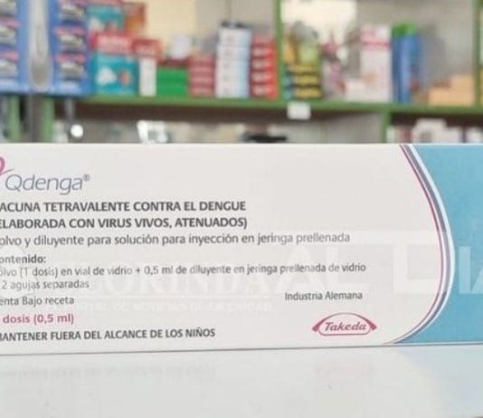 La vacuna contra el dengue ya está a la venta en farmacias de Clorinda: cuesta $37.200