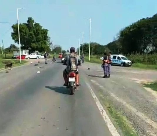 LAGUNA NAINECK: Hecho vial con derivación fatal sobre Ruta Nacional 86.