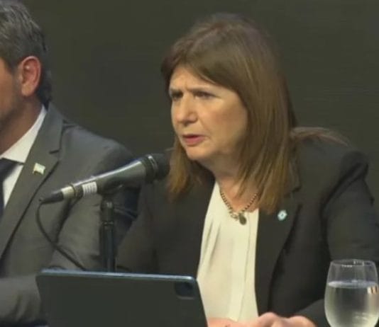 Bullrich, tras la marcha: «Hemos iniciado una manera distinta de tratar con los piquetes»