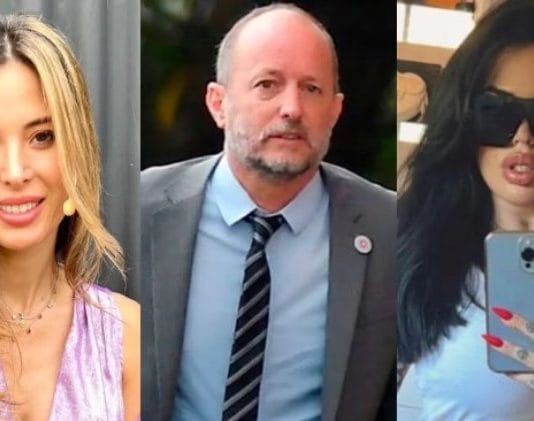 La Justicia ordenó la inhibición total de los bienes de Martín Insaurralde, Jesica Cirio y Sofía Clerici