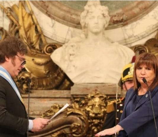 SEGURIDAD: La dura advertencia de Patricia Bullrich por la agresión con un botellazo a Javier Milei