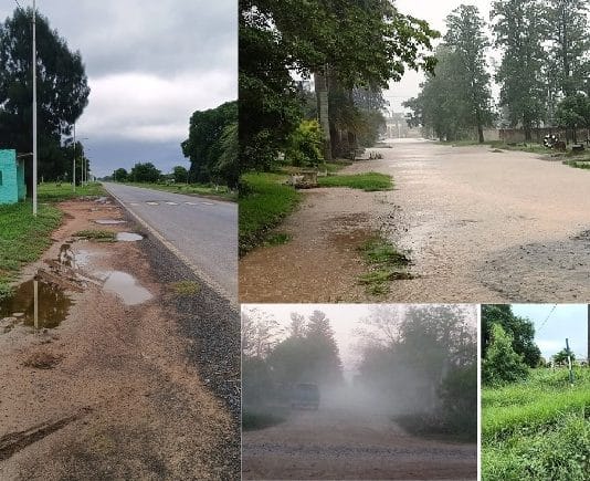 LAGUNA NAINECK: Es notoria la ausencia de las obras y servicios de origen comunal.