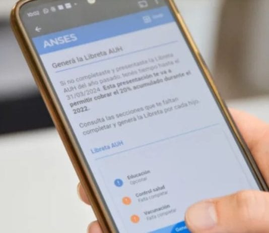 La libreta de la AUH ya se puede presentar online