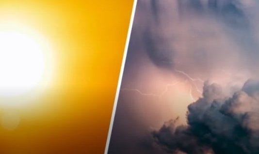 CLIMA. El pronóstico para el martes: Aumento de la temperatura y lluvias sectorizadas