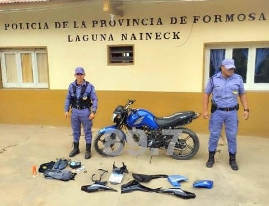 LAGUNA NAINECK: Dijo que iba a probar una moto antes de comprarla y no regresó: la policía recuperó bien y retuvo al autor