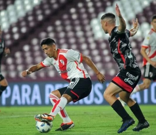 Con goles de Borja y Ruberto, River Plate venció 2-0 a Barracas Central y consiguió su primer triunfo en la Copa de la Liga