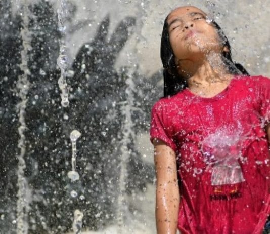 La ola de calor se hizo sentir en gran parte del país