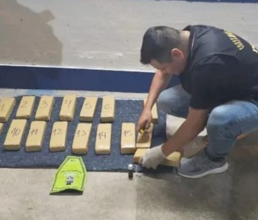 CHACO: Policías formoseños llevaban 11 kilos de marihuana y fueron detenidos