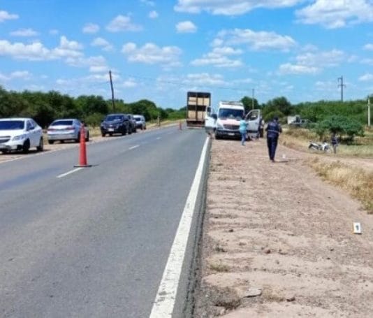 IBARRETA: Una docente perdió el control de su moto, terminó en la banquina y murió