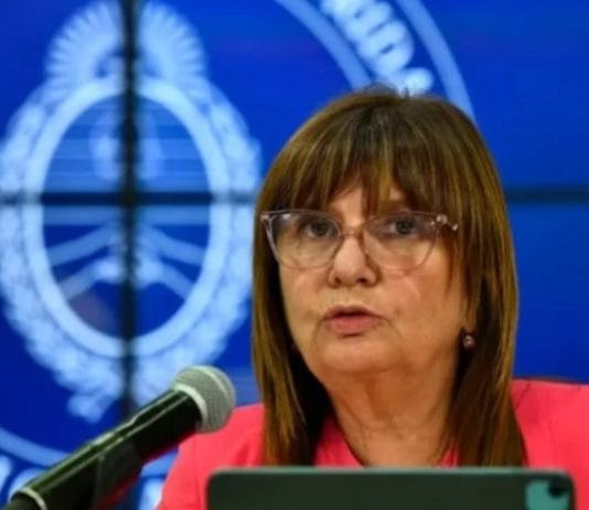 Patricia Bullrich habilitó el uso de armas de fuego para las fuerzas federales y podrán disparar en caso de fuga o riesgo de vida