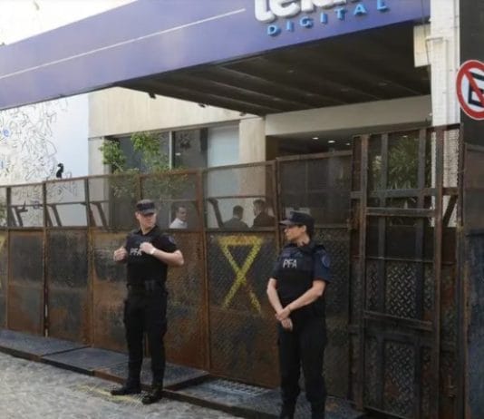 Milei cierra Télam: vallan dos edificios y bajan el sitio web de la agencia