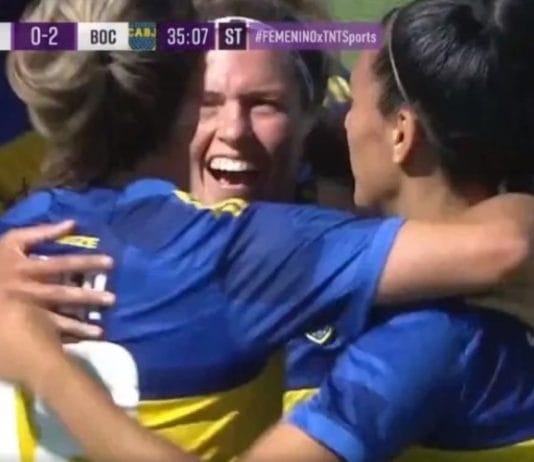 El tremendo gol olímpico de Boca para ganarle a River en el Superclásico del fútbol femenino
