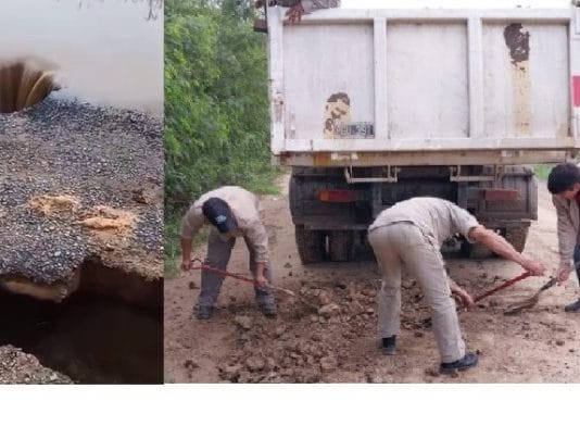 EL PARAISO: Vialidad Provincial respondió a reclamo de productores y vecinos ante socavamientos de la Ruta Provincial 4.
