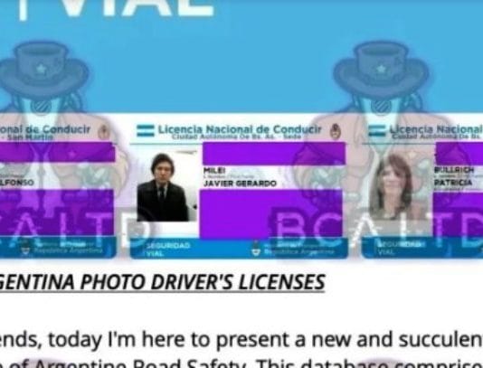 CIBERDELITOS: Robaron los datos de todas las licencias de conducir del país