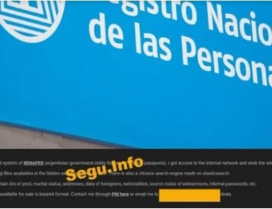 Hackearon la base de datos del Renaper y robaron la información privada de 65 millones de personas