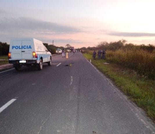 LA PRIMAVERA: Un hombre falleció al ser embestido por un automóvil