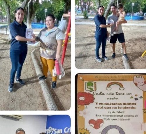 LAGUNA BLANCA: Actividades por el Día Internacional contra el Maltrato Infantil