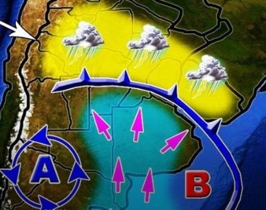 CLIMA. El pronóstico del tiempo para este viernes: Ambiente frío, con entrada de aire polar