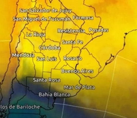 CLIMA. El pronóstico del tiempo para este lunes: Fuerte irrupción de aire polar
