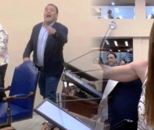 ESCANDALO EN LA LEGISLATURA: Papacito Cabrera levantó la Sesión en medio de agresiones a Agostina Villaggi y censura a sus denuncias