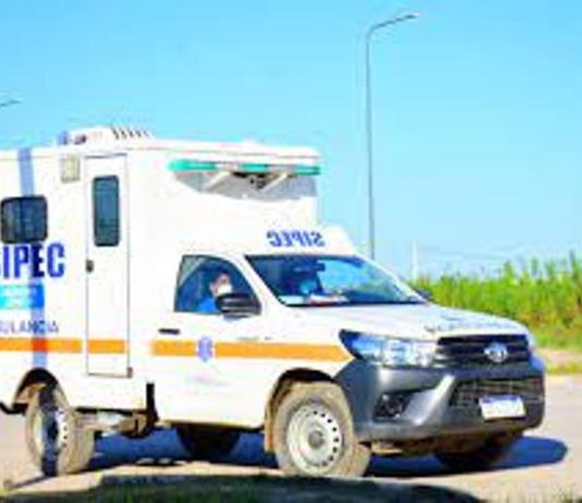 SIETE PALMAS: Hecho de tránsito dejó tres personas lesionadas.