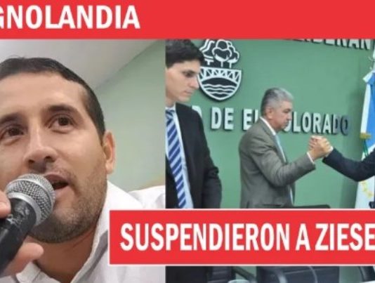 SUSPENDIERON A ZIESENISS. El Colorado bajo control autoritario: La democracia secuestrada por el Clan Brignole