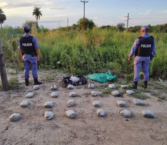 LAGUNA BLANCA: Secuestran más de 11 kilos de marihuana para 45.000 dosis valuada en 28.000.000 de pesos