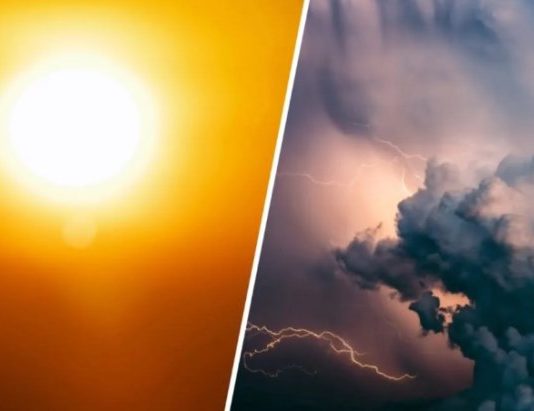 El pronóstico del tiempo para este jueves: Informe de lluvias y de temperaturas