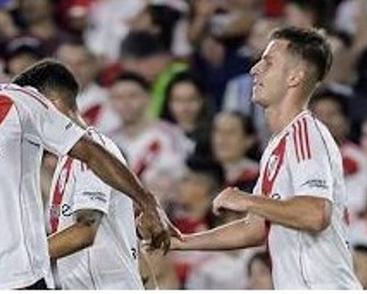 Con dos golazos de Galoppo y Borja, River Plate venció a la selección de México en el Monumental