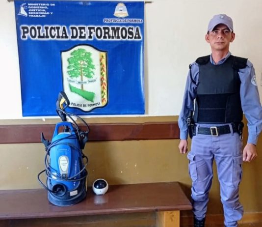 LAGUNA BLANCA: En eficaz operativo la policía recuperó objetos sustraídos