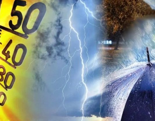 Análisis de lluvias y temperaturas para el martes