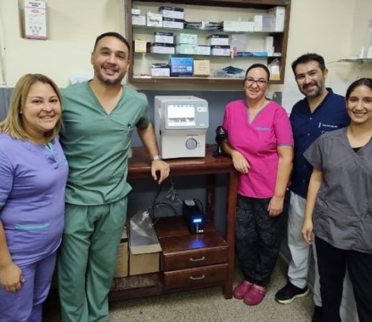 Gral. BELGRANO: Un nuevo equipo de última generación fue instalado en el servicio de laboratorio del hospital.