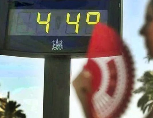 La semana comenzará con temperaturas superiores a los 44°C para varias provincias