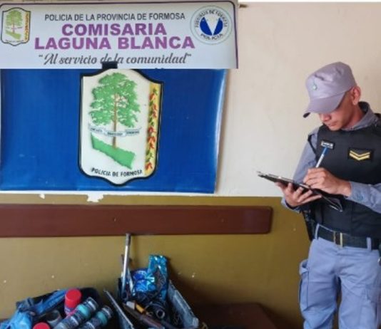 LAGUNA BLANCA: La Policía logró recuperar bienes y herramientas sustraidas de un taller mecánico